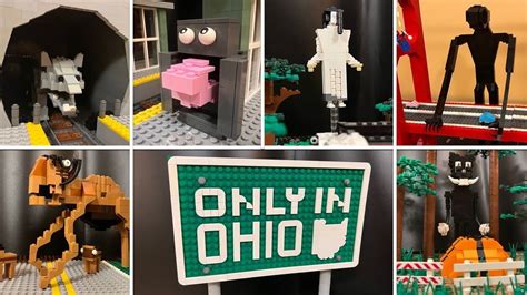 All Lego Only In Ohio Creatures Creepy Meme World Youtube