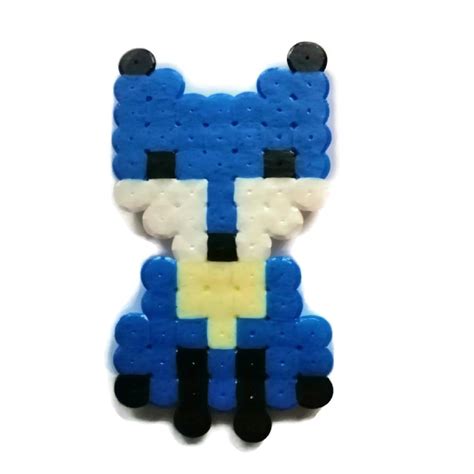 Fox Hama Perler Beads Party Favour Available As Magnet Etsy