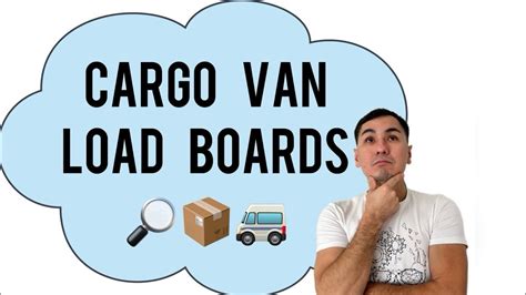 Load Boards for Cargo Vans #trucking #expediting #sylectus # ...