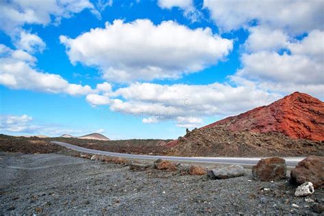 Beautiful Landscape Of Lanzarote Island Stock Photo Image Of Tourism