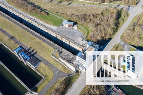 Luftbild Der Schleuse Berching Am Rhein Main Donau Kanal Im Naturpark