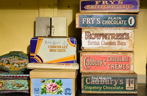 Buy a photo - Vintage chocolate boxes UK brands - Paul Maguire