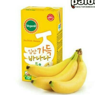 Jual Vegemil Banana Soy Milk 190 Ml Minuman Susu Rasa Pisang Shopee