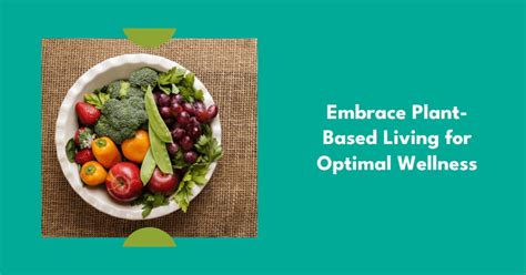 Plant Based Living Beyond Arfid A Guide To Optimal Wellness