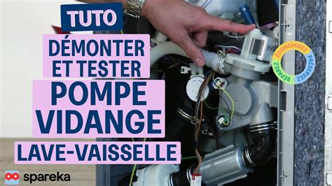 Comment Tester La Pompe De Vidange De Votre Lave Vaisselle YouTube