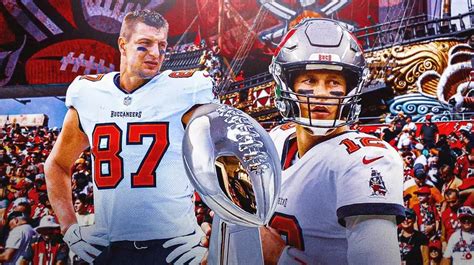 Tom Brady, Rob Gronkowski reflect on joining Buccaneers, winning Super Bowl