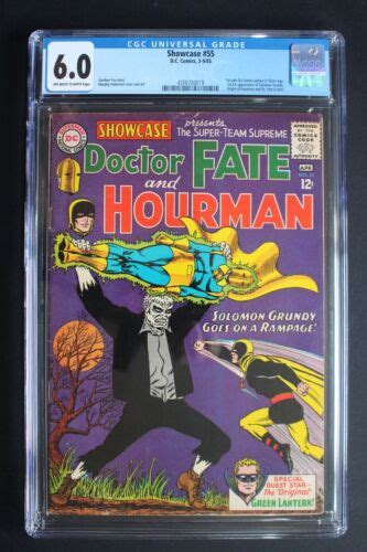 Showcase 55 1st Sa Green Lantern Hourman Dr Fate Solomon Grundy