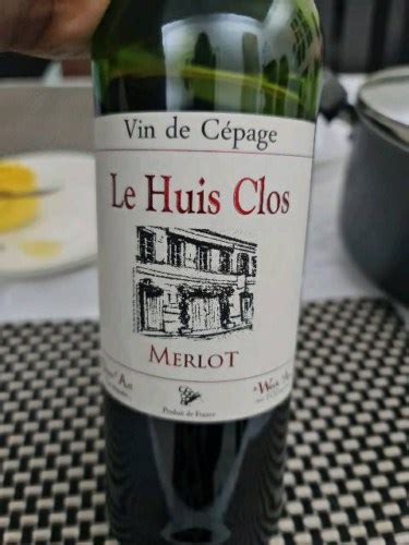 Vignerons De Guitres Le Huis Clos Merlot Vivino Us