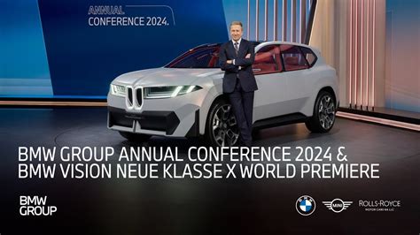 BMW Group Annual Conference 2024 BMW Vision Neue Klasse X World