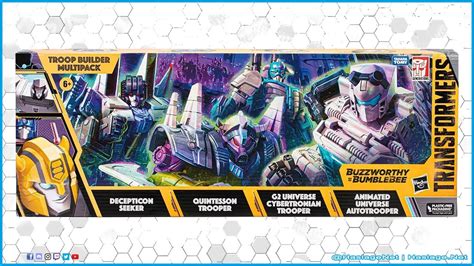 Target Exclusive Transformers Buzzworthy Bumblebee Troop Builder