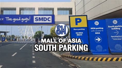 Moa Parking Sm Mall Of Asia Carpark Pasay City South Youtube