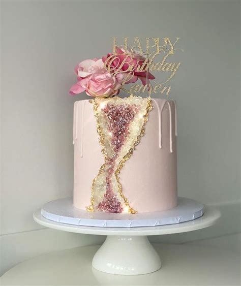 Pin By On Elegant Birthday Cakes Geode Cake Creative