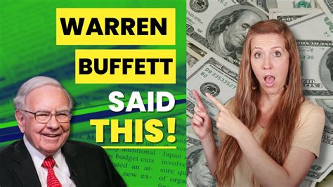 What Does Warren Buffett Think About The Stock Market Youtube