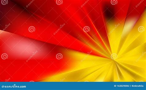 Fundo Abstrato Vermelho E Amarelo Ilustração do Vetor Ilustração de