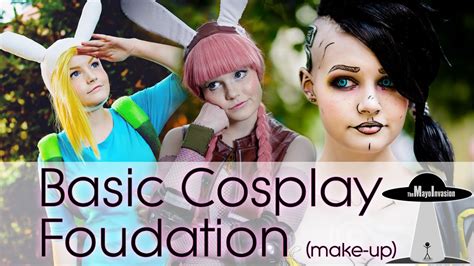 Basic Cosplay Foundation Tutorial Youtube