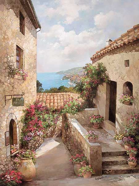 Paul Guy Gantner Landscape Paintings Landscape Art Watercolor Landscape