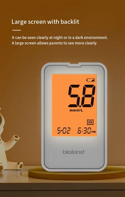 Full Automatic Glucose Monitor Manufacturer Bluetooth Smart Blood ...