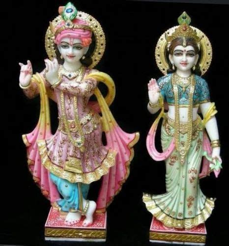 Marble Radha Krishna Statue Home At In Jaipur Id