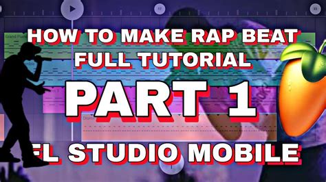 How To Make Rap Beat Fl Studio Mobile Full Tutorial YouTube