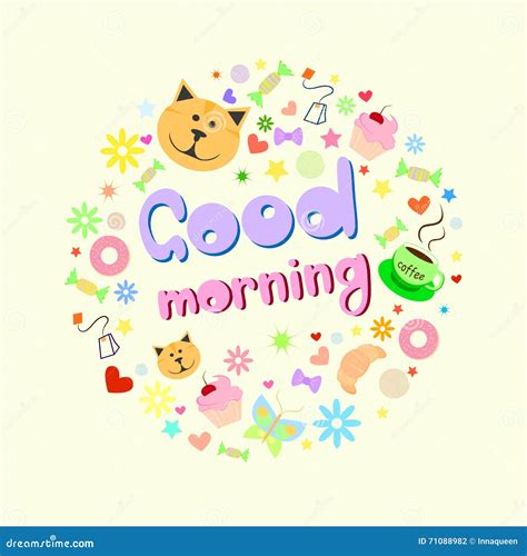 Good Morning Illustration 71088982