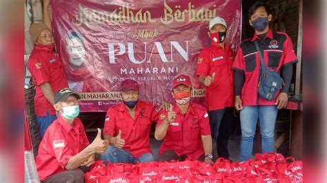 Indah Kurnia Berbagi Beras Sak Di Dapil Sampaikan Salam Dari