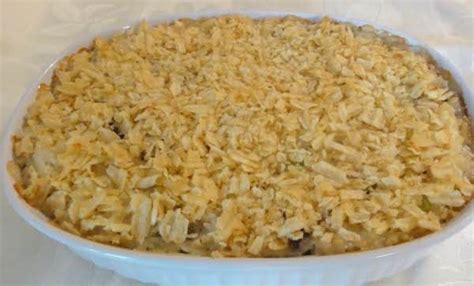 Potato Chip Chicken Casserole Recipe Just A Pinch Recipes