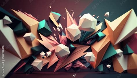 minimalistic hd background  geometric shapes  abstract design