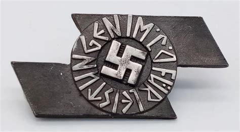 At Auction WW2 German Hitler Youth Proficiency Badge