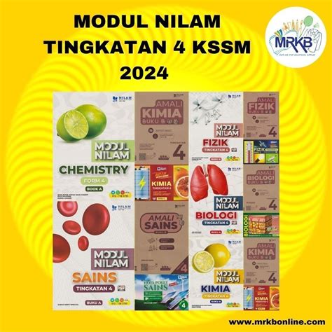 MODUL NILAM BUKU A B C TINGKATAN 4 KSSM 2024 Shopee Malaysia