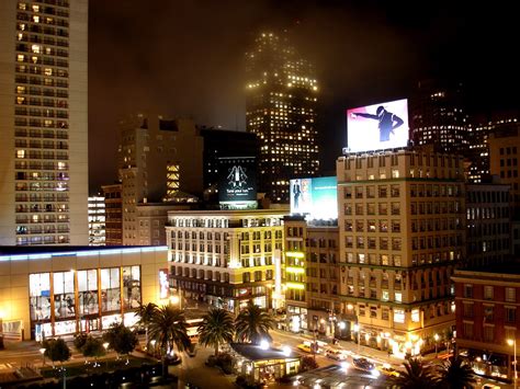 union square  night  photo  freeimages