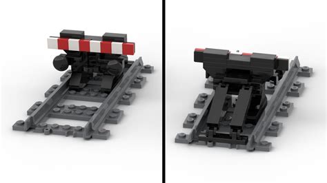 Lego Moc Heurtoir Ferroviaire Track Bumper Moc By Mimi68