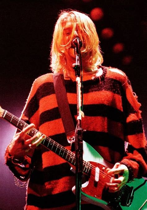 Kurt Cobain Sweater Striped Sweater Jumper Sweater Oversize Sweater