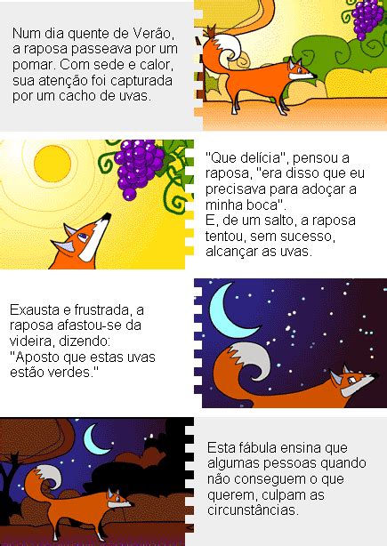 Rosearts Atividades Para Imprimir F Bula A Raposa E As Uvas Imagens