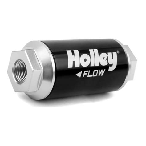 Holley 175 GPH Billet Fuel Filter 10 Micron – Three Pedals