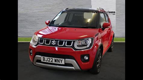 Suzuki Ignis 1 2 Dualjet MHEV SZ5 CVT Euro 6 S S 5dr Automatic Red