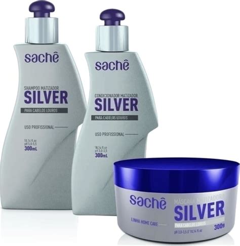 Kit Sach Professional Silver Matizador Beleza Na Web