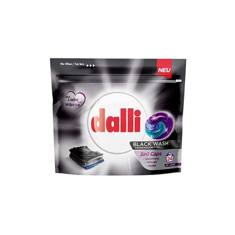 Dalli Black 3in1 Caps 24p 636g Kapsułki Do Prania Fhu Denis