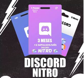 Discord Nitro Meses Impulsos Discord Nitro E Impulsos Ggmax