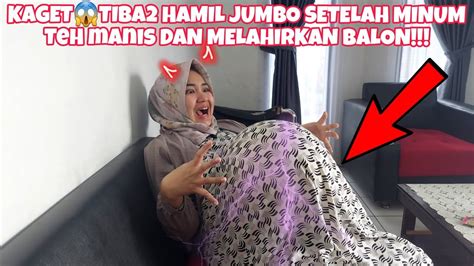 Drama Ibu Hamil Jumbo Tiba Tiba Kontraksi Sampai Melahirkan Balon