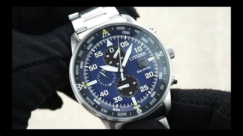 Citizen Eco Drive Chronograph Ca L Youtube