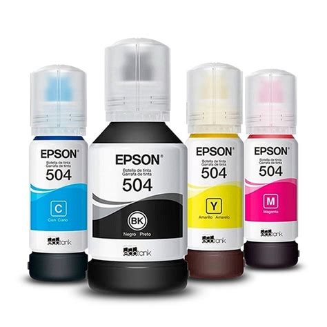 Tinta Epson L T Kit Cores Kabum