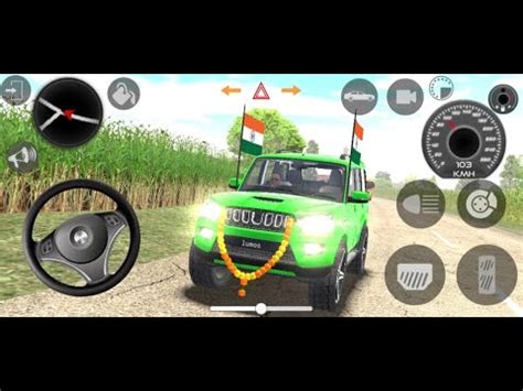 Gameplay Of Indian 3D Car Driving Game Scorpio Indian Car Simulator