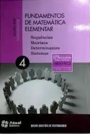 Livro Fundamentos De Matem Tica Elementar Volume Sequencias