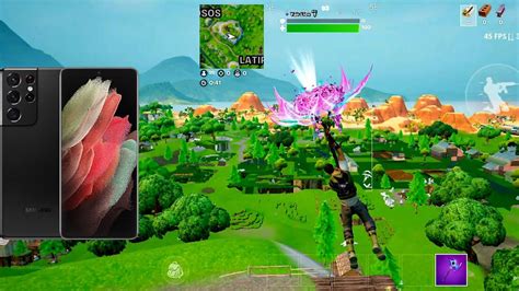 Fortnite Capitulo 1 Samsung S21 Ultra Gameplay Prueba De Rendimiento