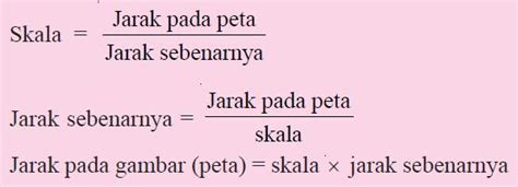 Pengertian Dan Rumus Cara Menghitung Skala Jarak Sebenarnya Dan Jarak