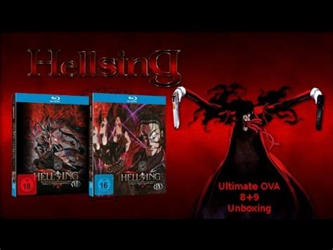 Hellsing Ultimate Ova Vol Blu Ray Mediabook Unboxing Youtube