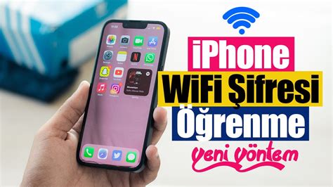 iPhone WiFi Şifresi Öğrenme Kayıtlı Şifreyi Kolayca Paylaş YouTube