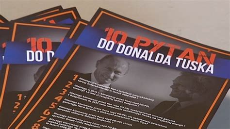 Pyta Do Donalda Tuska Od Polityk W Pis Wideo