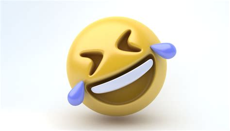 Emoji Laughing 3d Model 8 Max 3ds Fbx Obj Free3d