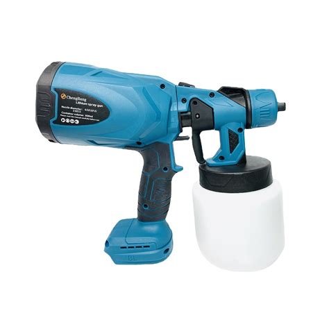 Ml Cordless Rechargeable Electric Paint Sprayer W Adjustment Knob